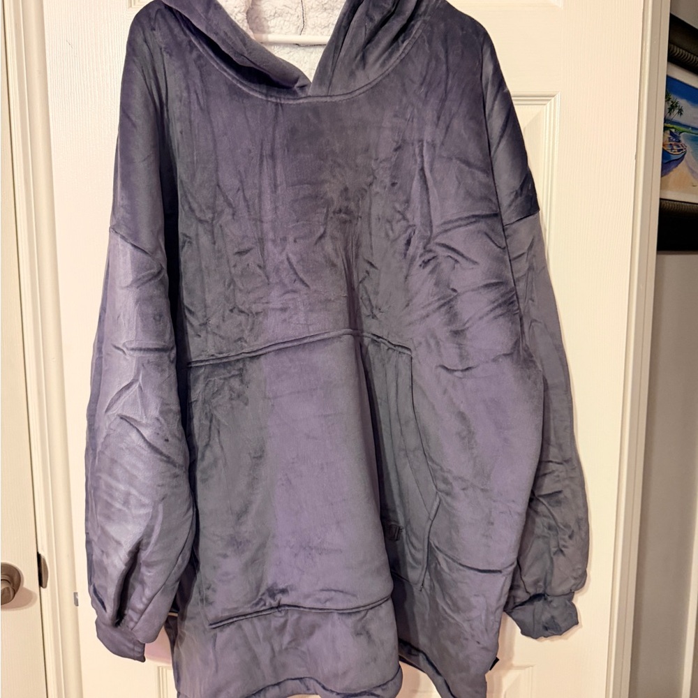 Cozy Oversized Gray Hoodie